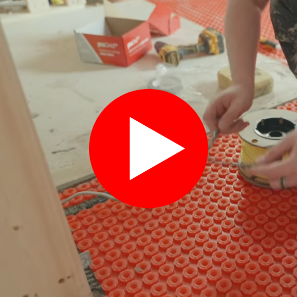 Prowarm ProGrid Underfloor Heating Mat and Cable Installation Video