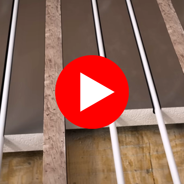 ProWarm Water Underfloor Heating Installation Video - Aluminium Spreader Plate Method