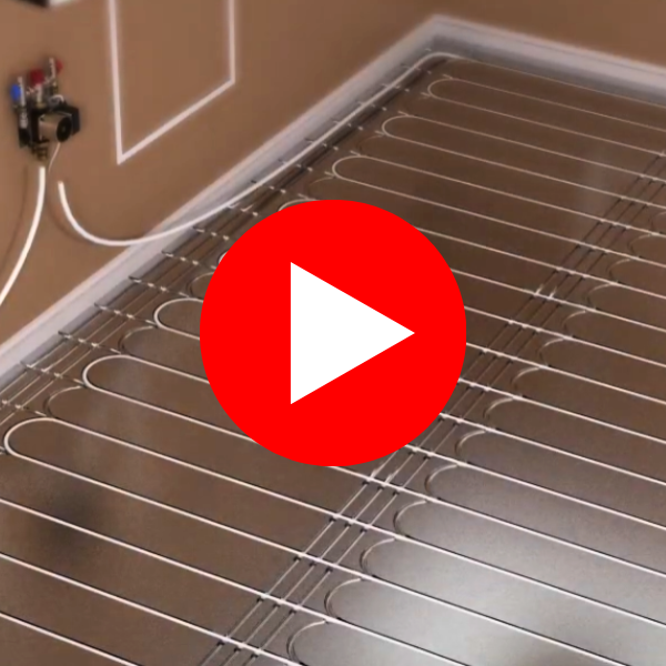 ProWarm Water Underfloor Heating Installation Video - Floating Floor Panel Method