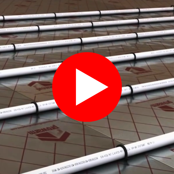ProWarm Water Underfloor Heating Installation Video - Pipe Staple Method