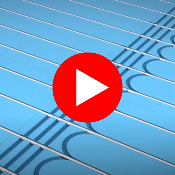 ProWarm Water Underfloor Heating Installation Video - Tiling Direct To Solid Floor Panel Method