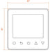 ProWarm™ ProTouch-E WiFi Smart Thermostat
