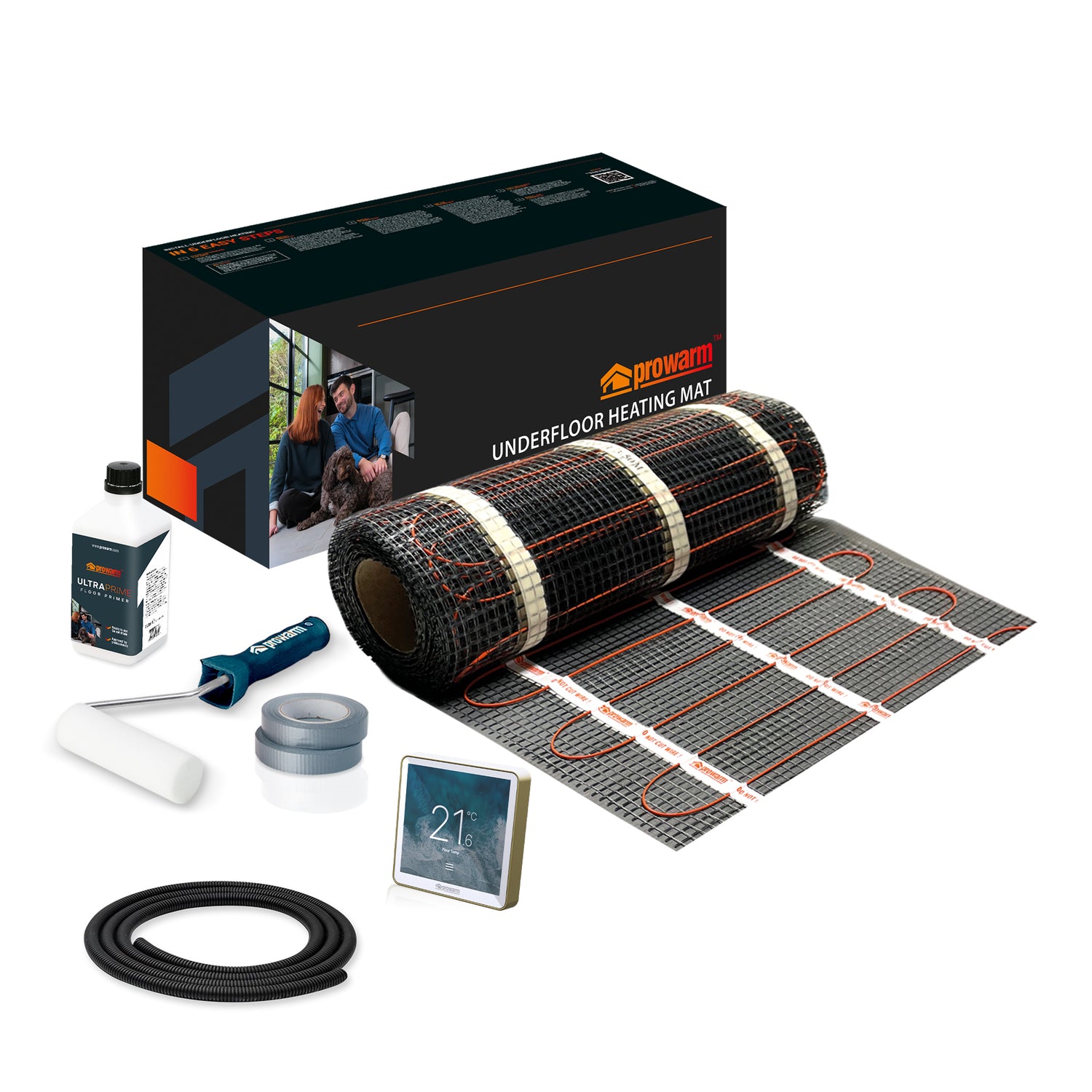 ProWarm Electric Underfloor Heating Mat Kit