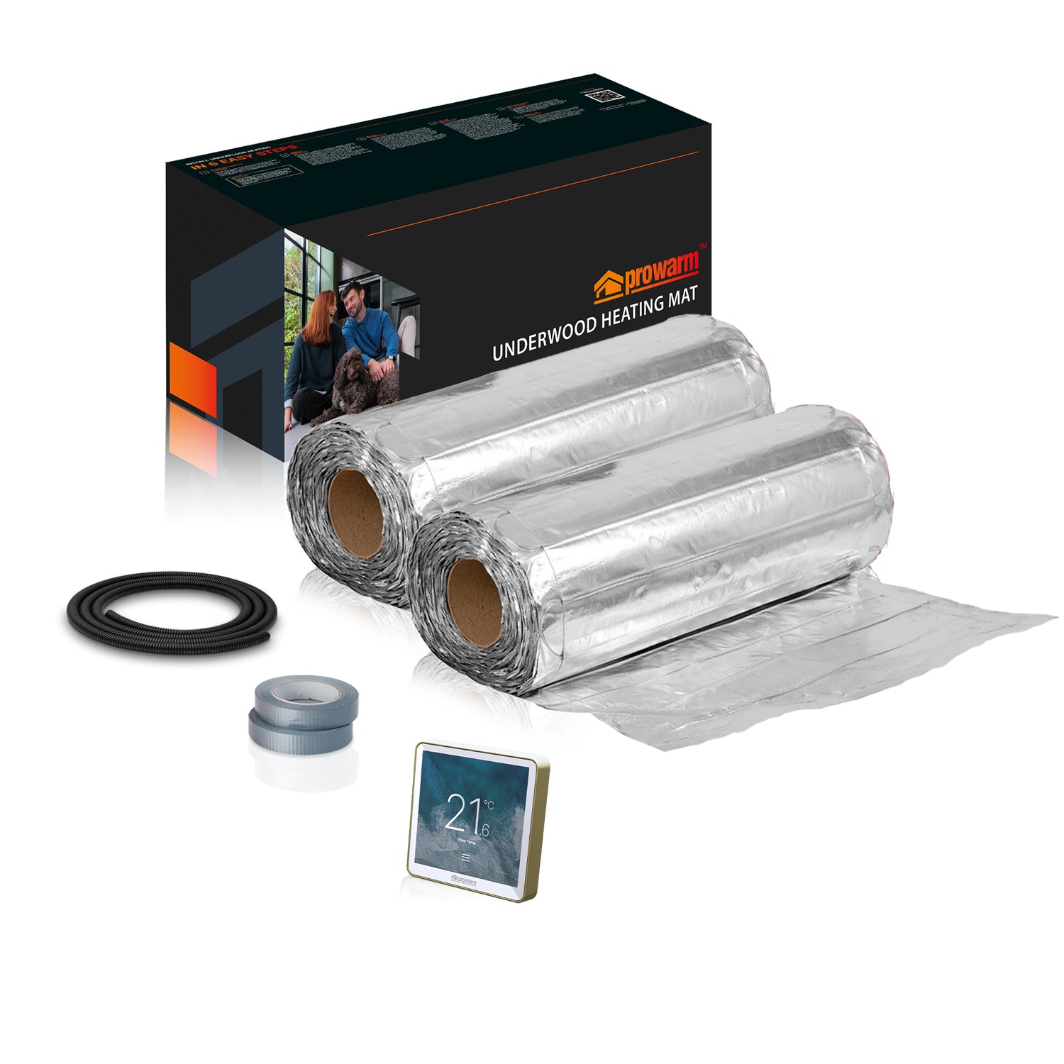 ProWarm Foil Underfloor Heating (Wood, Vinyl & Carpet)