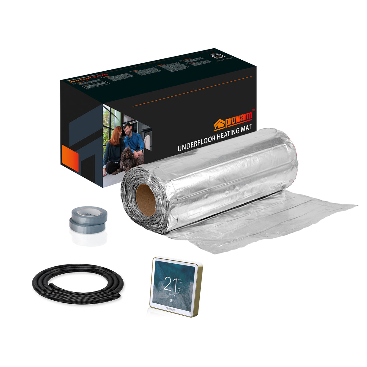 ProWarm Foil Underfloor Heating (Wood, Vinyl & Carpet)