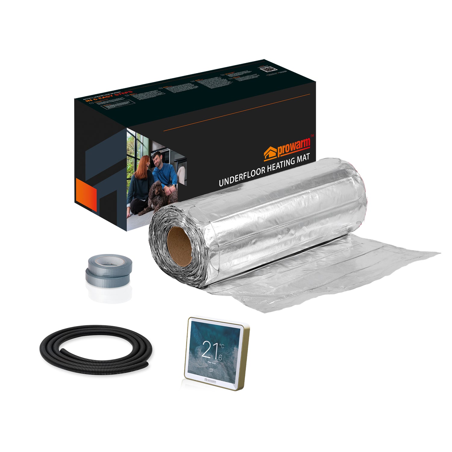ProWarm Foil Underfloor Heating (Wood, Vinyl & Carpet)