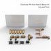 ThermaSkirt Clockwise Non-TRV Feed & Return Kit
