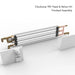 ThermaSkirt Clockwise TRV Feed & Return Kit