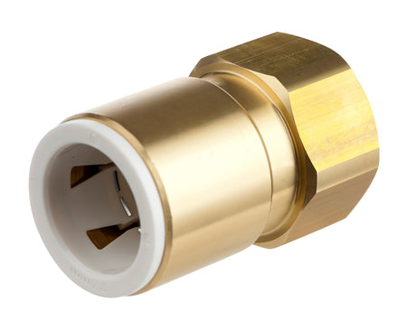 Plumbright 22mm x 3/4" BSP Brass Female Adaptor DZR