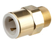 Plumbright 22mm x 3/4" BSP Brass Male Connector DZR
