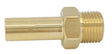Plumbright 15mm x 1/2" BSP Brass Male Stem Adaptor DZR