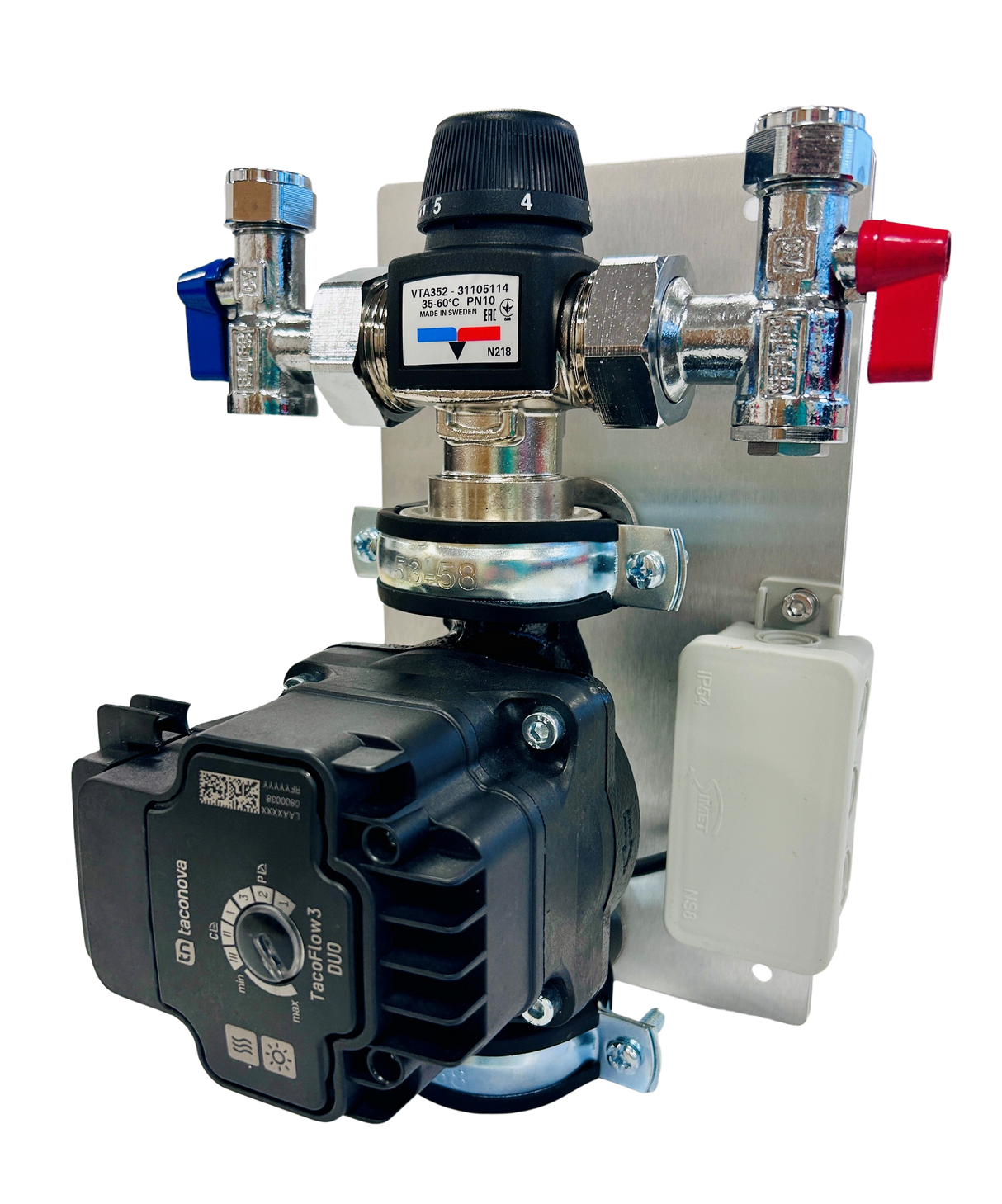 Taconova Single Circuit Pump with ESBE Mixing Valve unit (A-Rated Pump)