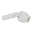 Plumbright 15 x 15mm 45 Degree Stem Elbow White plastic
