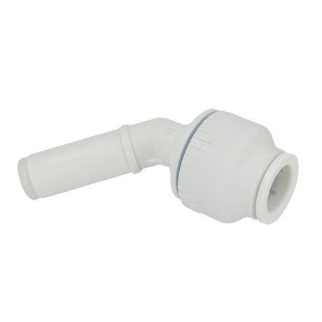 Plumbright 15 x 15mm 45 Degree Stem Elbow White plastic