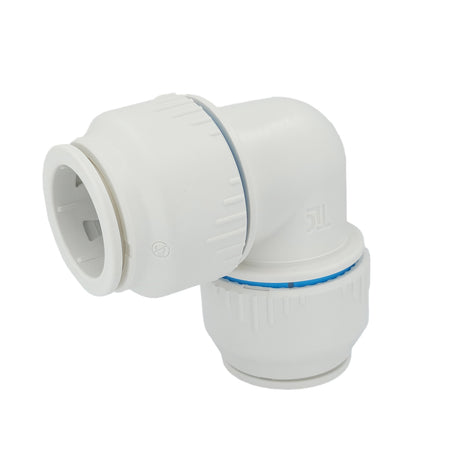 Plumbright 28mm Equal Elbow White plastic