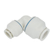 Plumbright 15mm x 10mm Elbow Reducer White plastic