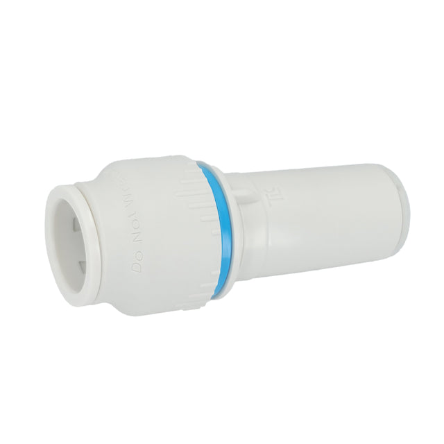 Plumbright 22 x 28mm Stem Coupler Reducer White plastic
