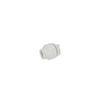 Plumbright White Plastic Push-Fit 15mm Stop End 10 Pack