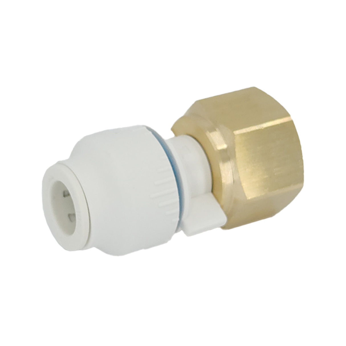 Plumbright 10mm x 1/2" BSP TAP Swivel Union Connector Brass Nut