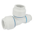 Plumbright 28 x 22 x 28mm Reducing Tee White plastic
