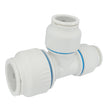 Plumbright 28 x 22 x 22mm Reducing Tee White plastic