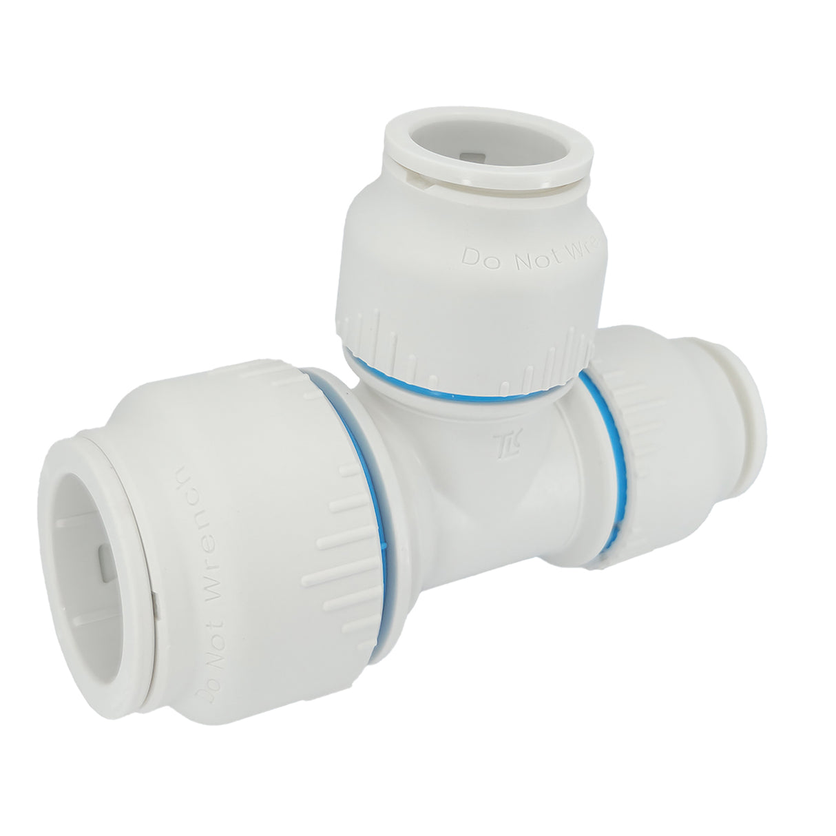 Plumbright 28 x 22 x 22mm Reducing Tee White plastic