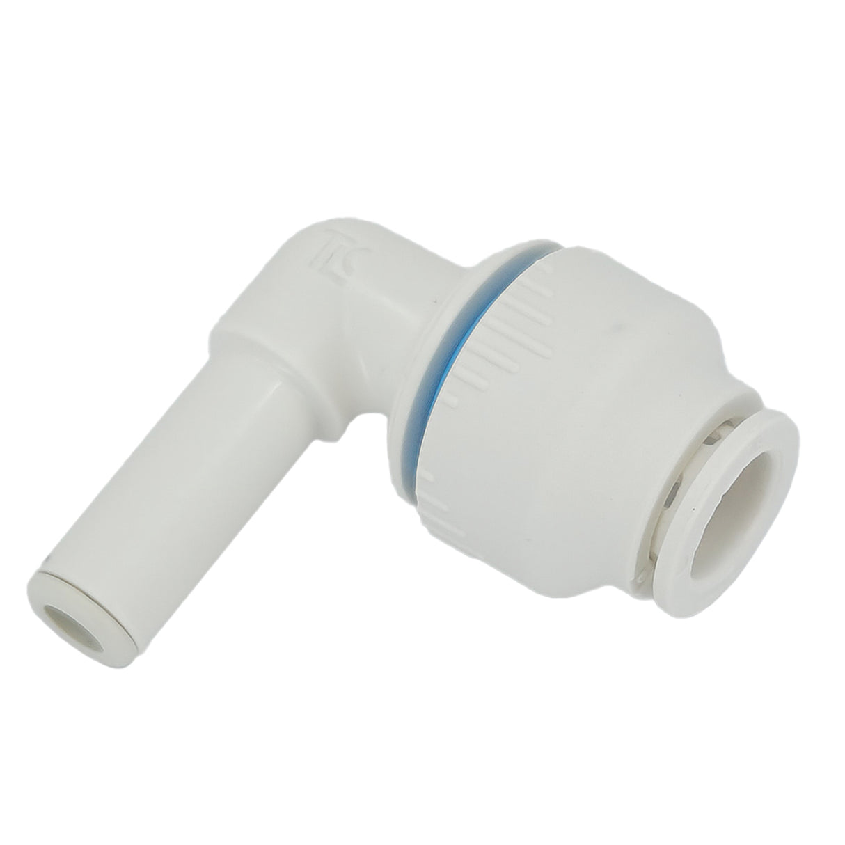 Plumbright 10mm Stem Elbow White plastic