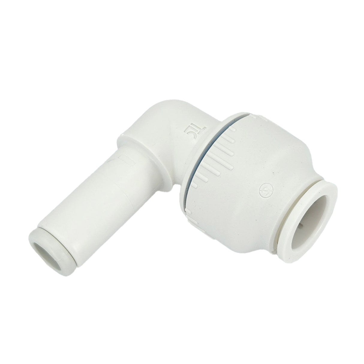 Plumbright 15mm Stem Elbow White plastic