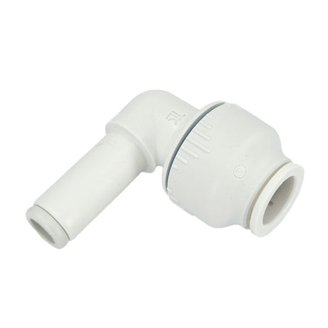 Plumbright 15mm Stem Elbow White plastic