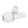 Plumbright 22 x 22 x 10mm Tube Tee Union White plastic