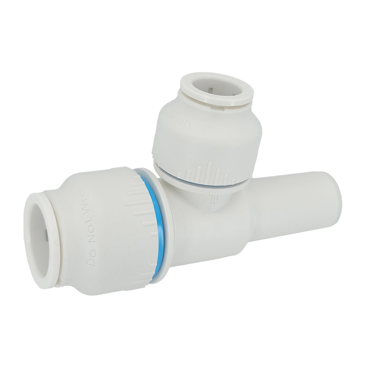 Plumbright 22 x 22 x 15mm Tube Tee Union White plastic