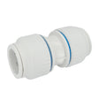 Plumbright 28mm Straight Coupler White plastic