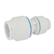 Plumbright 22 x 15mm Reducing Straight Coupler White plastic