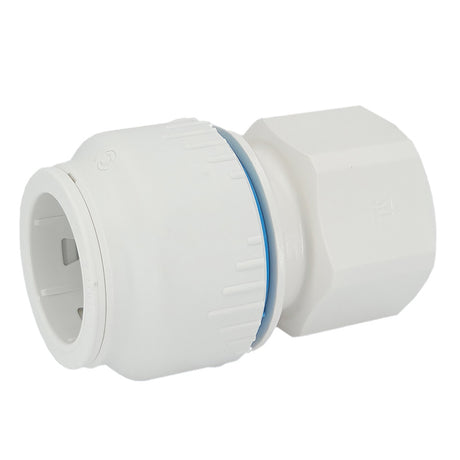 Plumbright 28mm x 1" BSP Female Adaptor White plastic