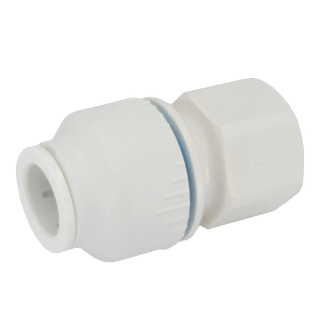 Plumbright 15mm x 1/2" BSP Female Adaptor White plastic