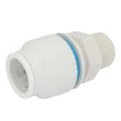 Plumbright 22mm x 3/4" BSPT Male Connector White plastic