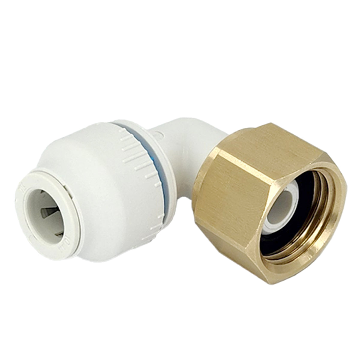 Plumbright 10mm x 1/2" BSP Tap Swivel Elbow Union Brass Nut