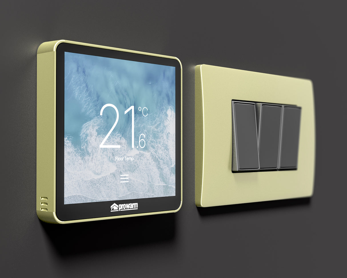 ProWarm Touch IQ ST Series - Black Touchscreen Thermostat