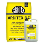 Ardex Arditex NA 2-Part Rapid Setting Levelling and Smoothing Compound - FULL PALLET 40 X 20kg Bags and 40 X 4.95kg Bottles