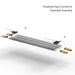 ThermaSkirt Threshold Heat Emitter Kit