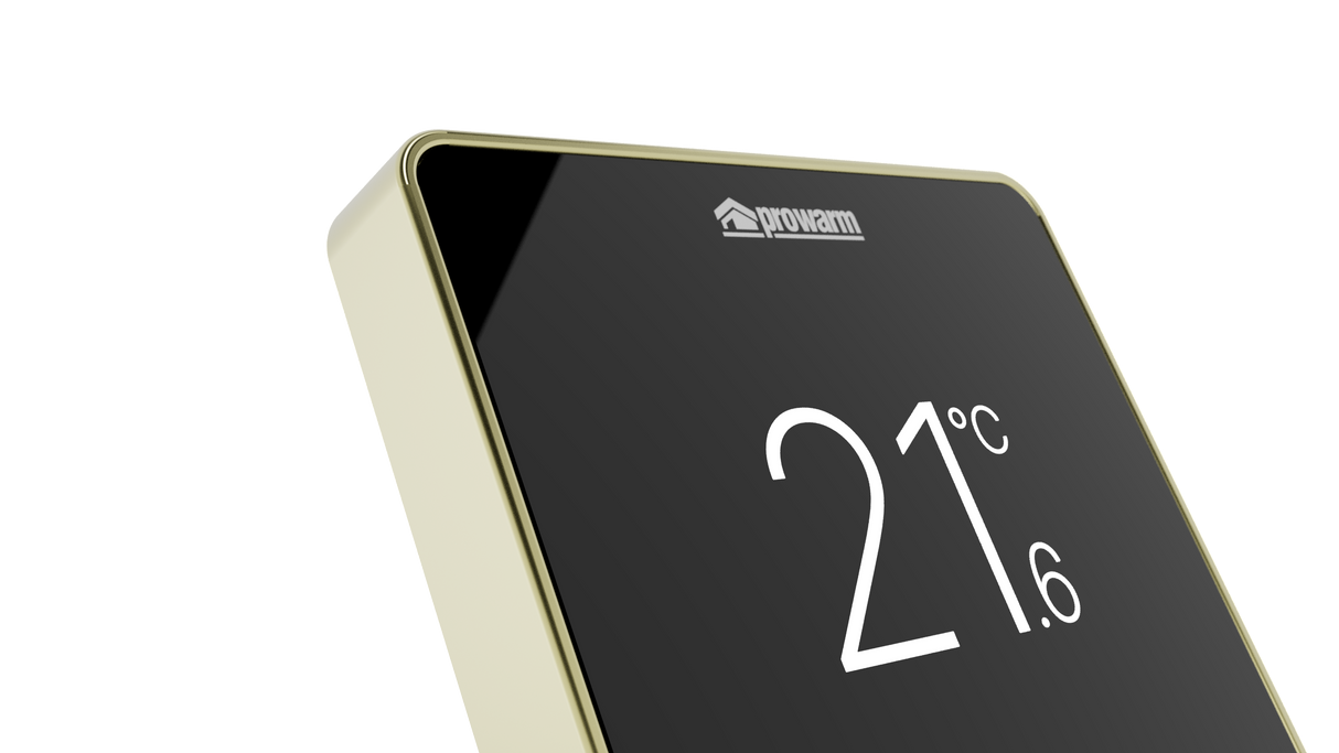 ProWarm Touch IQ S Series - Black Wifi Thermostat