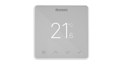 ProWarm Touch IQ S Series - White Wifi Thermostat