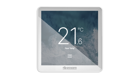 ProWarm Touch IQ ST Series - White Touchscreen Thermostat