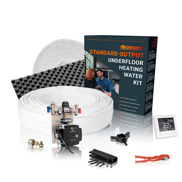 ProWarm™ Water Underfloor Heating Standard Output Kit u0026 Procrate | The  Underfloor Heating Store