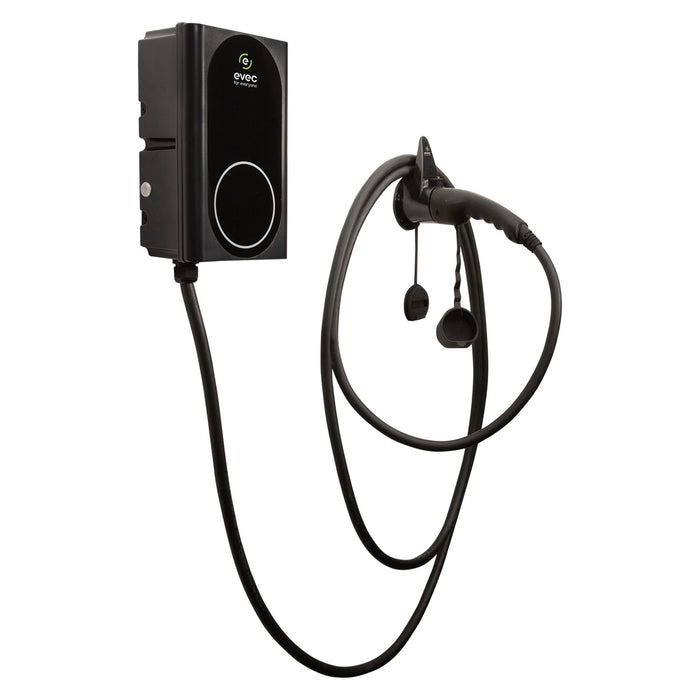 Evec EV Charger 7.4kW Single Phase, Tethered Cable (VEC03)