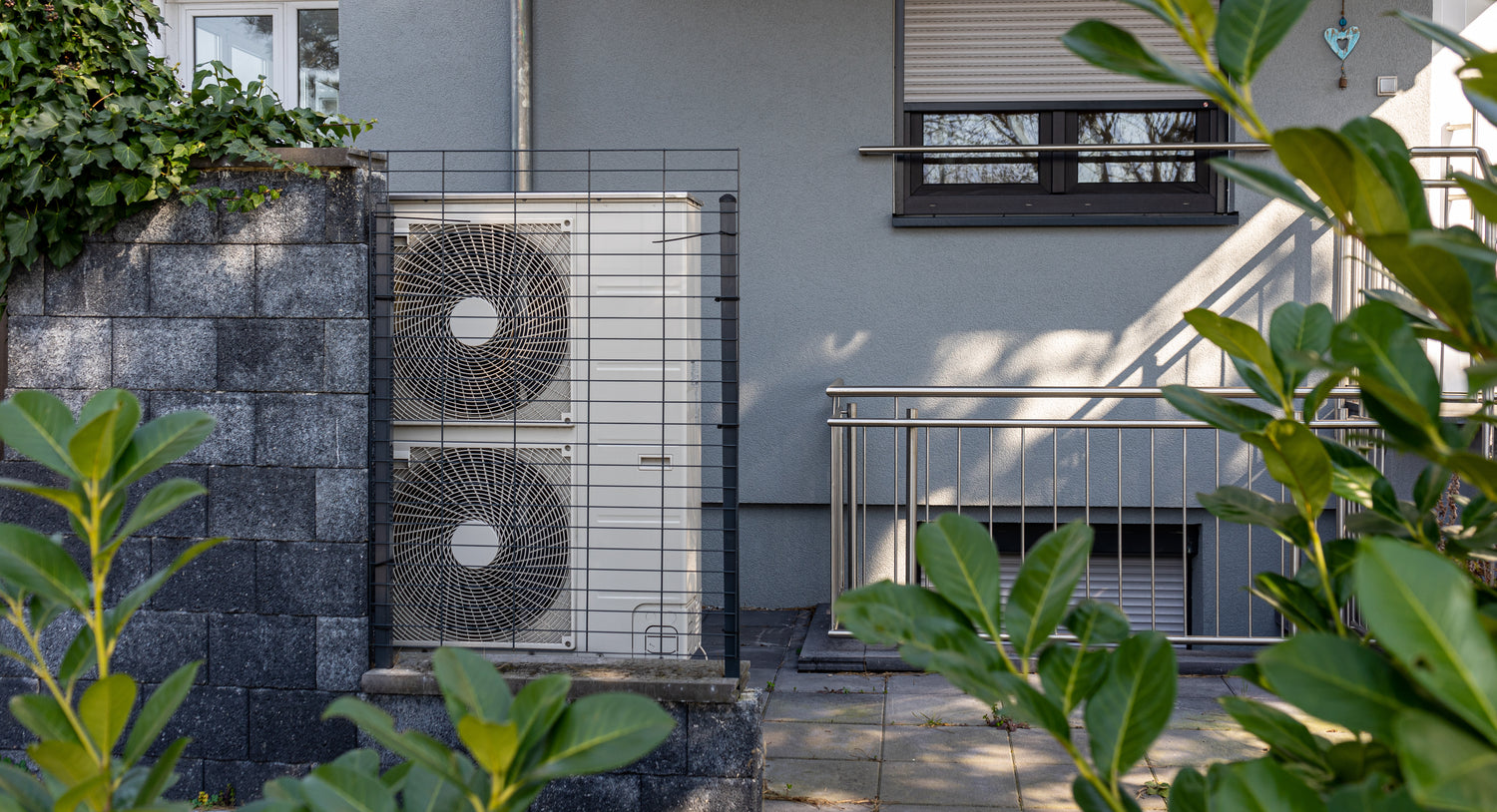 Different types of air source heat pumps