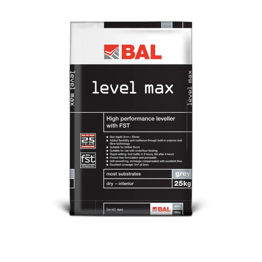 BAL Level Max Self Levelling Compound - 25kg