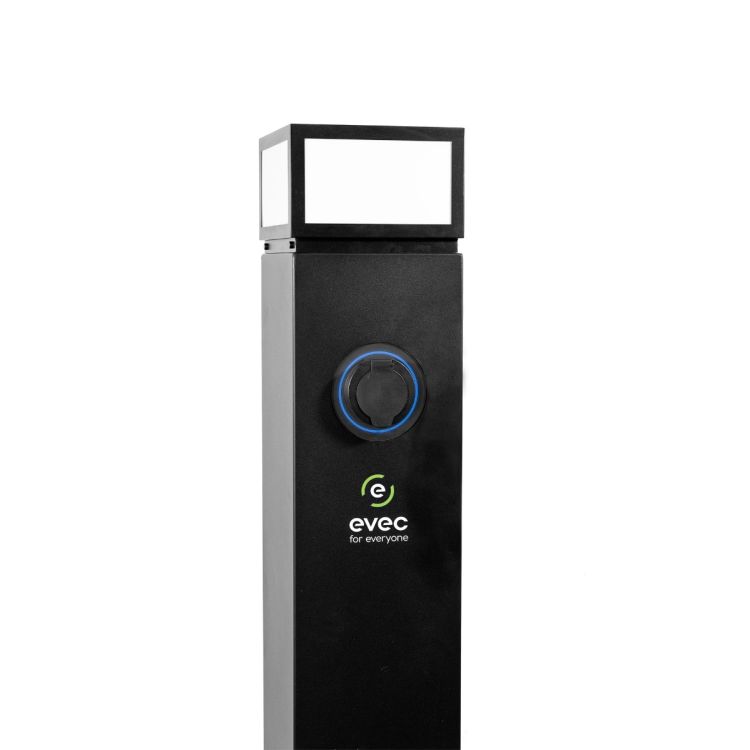 Evec Pedestal EV Charger 22kW Single Socket (ESP02)