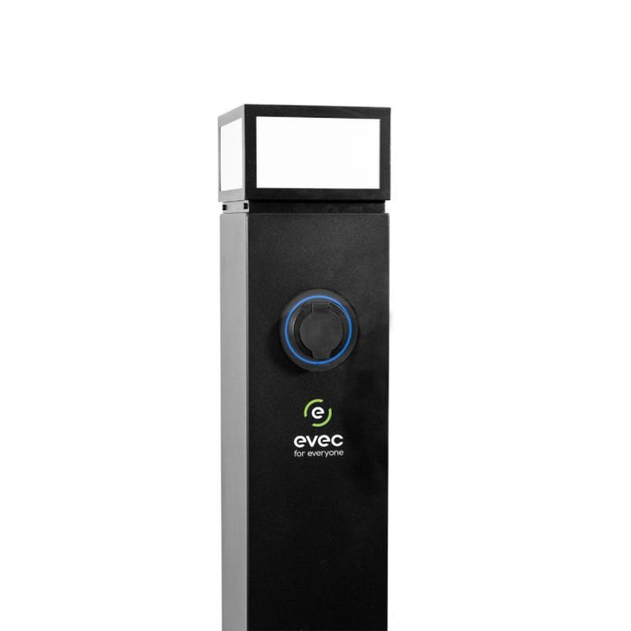 Evec Pedestal EV Charger 22kW Single Socket (ESP02)