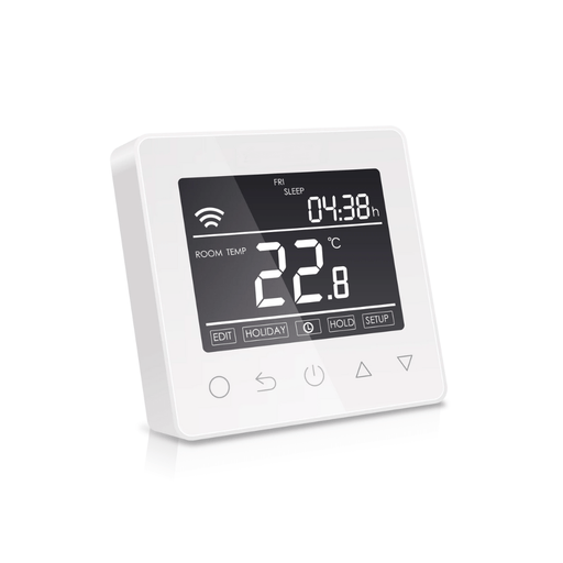 WiFi Electric Underfloor Heating Thermostat - White